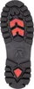 The image shows the sole of a black boot with red inserts. Produktbild-Vorschau