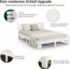 Homestyle4u Holzbett 180x200 Doppelbett mit Lattenrost Produktbild-Vorschau 4