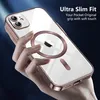 Pouzdro pro iPhone 11 Magnetické Ultra Tenké Průhledné Náhled obrázku produktu 7