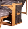 Strandkorb deVries PURE® Friesland Sylt XL - PE stone grey Produktbild-Vorschau 7