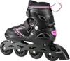 A black and pink inline skate is shown against a white background. Anteprima dell’immagine prodotto