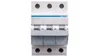 A front view of a three-pole circuit breaker. Anteprima dell’immagine prodotto