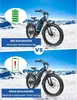 Copribatteria per e-bike Coicer 28-45cm Accessori per Anteprima dell’immagine prodotto 8