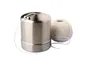 A stainless steel twine dispenser and a ball of twine are shown against a white background. Produktbild-Vorschau