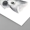 Poster - Poster ohne Rahmen - Waschbär Bild Kinder - 50x40 Produktbild-Vorschau 2