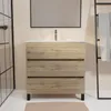 Meuble de salle de bains 70 cm TIMBER -Reproduction Chêne Voir les images du produit 2