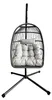 home24 Hängesessel - Polyrattan / Stahl Produktbild-Vorschau 4