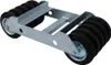 A product shot of a heavy-duty transport roller with multiple wheels. Podgląd zdjęcia produktu
