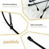 PACKIVO 100 Stück Kabelbinder wiederverwendbar Produktbild-Vorschau 4