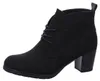 MARCO TOZZI Dames enkellaarsjes met veters, zwart (BLACK), Productafbeelding-voorbeeld 6