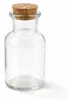 4x Glasflasche mit Korken Gewürzgläser Set Produktbild-Vorschau