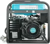 A close-up view of a generator's engine and fuel tank. Podgląd zdjęcia produktu