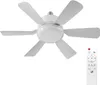 Moderná lampa so stropným ventilátorom,Stmievateľné LED Náhľad obrázku produktu 1