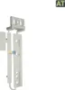 A white plastic appliance mounting set against a white background. Produktbild-Vorschau