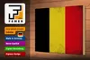 Holzschild Flagge Belgien 30x20cm Flag of Belgium Vintage Produktbild-Vorschau 4