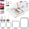 PooLin EOC06 Stickmaschine mit 7" Touchscreen – Digitale Produktbild-Vorschau 1
