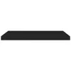 vidaXL Etagère flottante 4 pcs. noir 80x23,5x3,8 cm MDF - Voir les images du produit 5