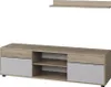 Wohnwand Vicco Berno Sonoma/Weiß 2 Teile, Model 57823 Produktbild-Vorschau 1
