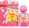 A product shot of a perfume bottle and its packaging, both decorated with a marshmallow theme. Náhľad obrázku produktu