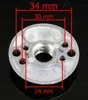 Montagebefestigung Für 125Mm Faseraufscheiben Produktbild-Vorschau 11