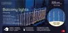 Lumineo Balkonbeleuchtung 220 LED 2x1 m warm weiß, Produktbild-Vorschau 1