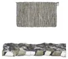 Relaxdays patchworkový koberec, 60 x 100 cm, bavlna a kůže, Náhled obrázku produktu 8