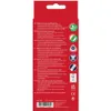 The back of a red product box with text in multiple languages and various icons. Anteprima dell’immagine prodotto