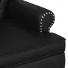 vidaXL Zweisitzer mit Knopfheftung Schwarz 120 x 65 x 77 cm Produktbild-Vorschau 5