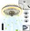 YARDIN 60W Acryl Deckenventilator, dimmbare LED Produktbild-Vorschau 1