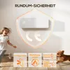 Wandmontierter 2000W Keramik Elektroheizer, Ventilator, Produktbild-Vorschau 9