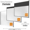 CELEXON Leinwand Rollo Economy 220x220cm Produktbild-Vorschau 8