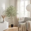 Ficus Benjamina Variegata, pianta artificiale da 185cm - Anteprima dell’immagine prodotto 4
