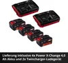 Batteria Einhell GE-CM 36/47 S HW Li Nero, Rosso Anteprima dell’immagine prodotto 11