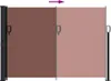 vidaXL Seitenmarkise Ausziehbar Braun 140x500 cm Produktbild-Vorschau 5