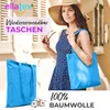 EllaTex Baumwolltasche 38x42 cm – Stoffbeutel aus 100% Produktbild-Vorschau 2