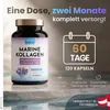 VROODY Marine Kollagen Komplex Kapseln mit Q10, Hyaluron & Produktbild-Vorschau 5