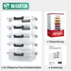 Avalo Glas Frischhaltedosen met Deckel - Meal Prep Trays - Produktbild-Vorschau 9