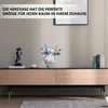Dekorative Herzvase aus Harz, Weiß, Klein – Kreativer Produktbild-Vorschau 3