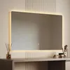 Espejo de baño LED EMKE, 100x60 cm, con iluminación, 3 Vista previa de la imagen del producto 1