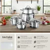 Batterie de casseroles BOLOGNE II 9 pièces compatible Voir les images du produit 2