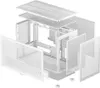 Deepcool DeepCool CH260 WH Micro Tower White Náhľad obrázku produktu 7