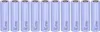 10er-Set Samsung INR21700-40T 3,6V 4000mAh 35A Li-Ion-Akku Produktbild-Vorschau 1