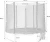 sweeek - Trampolin 250 cm mit Sicherheitsnetz und Produktbild-Vorschau 2