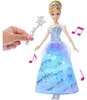 Poupée Cendrillon lumineuse avec baguette magique et sons Voir les images du produit 8