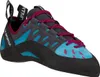 Schnür-Kletterschuh "Tarantulace Woman" von La Sportiva in Schwarz; Blau und Pink; mit rutschfester Sohle. Produktbild-Vorschau