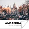 MuchoWow® Poster Amsterdam - Niederlande - Aufschwung 75x75 Produktbild-Vorschau 1
