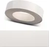 A roll of white tape with a gray core is shown in an angled view against a white background. A rectangular strip of the same white tape is displayed below. Produktbild-Vorschau