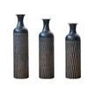 Bodenvasen Set 3-teilig Schwarz, 50/66/83cm, Große Produktbild-Vorschau 7
