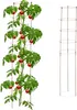 Relaxdays Rankhilfe 2er Set, Metall & Kunststoff, 150 cm Produktbild-Vorschau 1