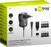 goobay univerzálny sieťový adaptér 3/12 V vrátane 1 x USB/8 Náhľad obrázku produktu 16